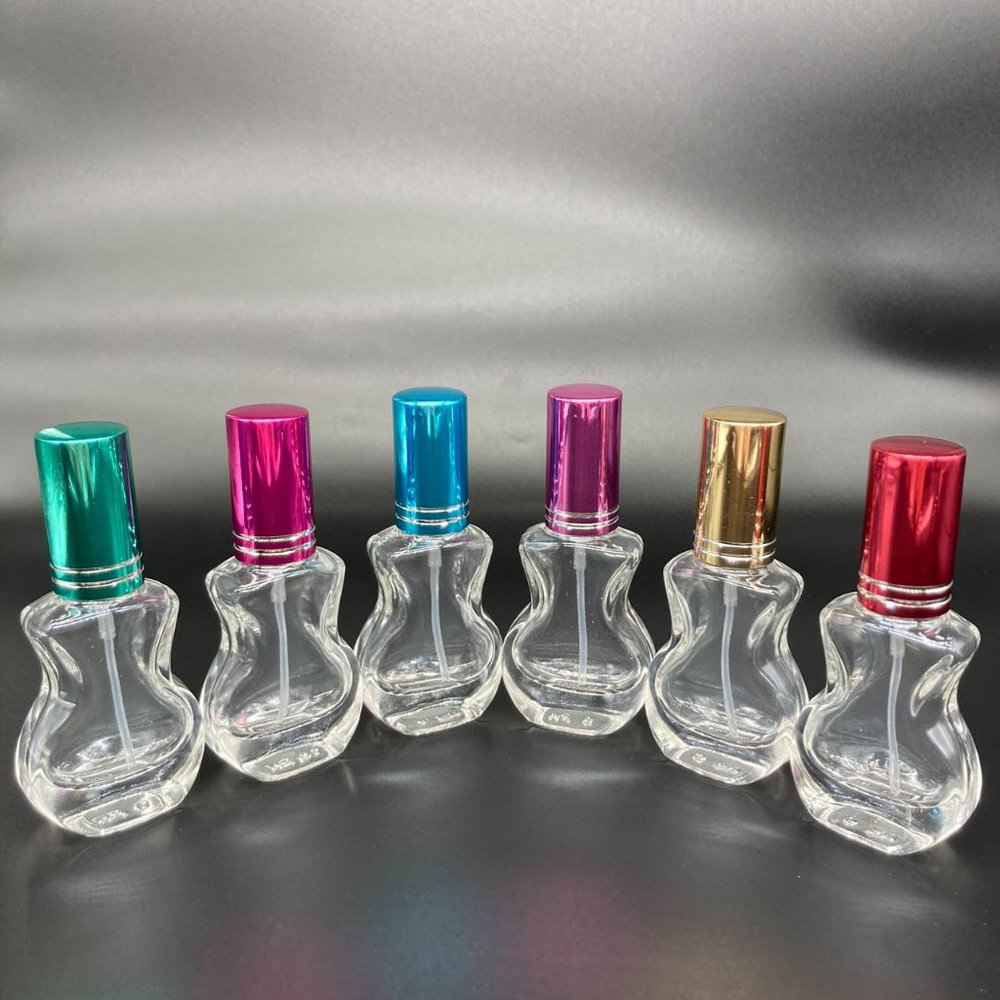 6pcs 10ml Portable Glass Refillable Perfume Atomizer Pump Spray Empty Bottle